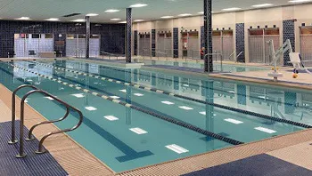 Marina’s Swim School Mississauga heated indoor pool for kids and adults.