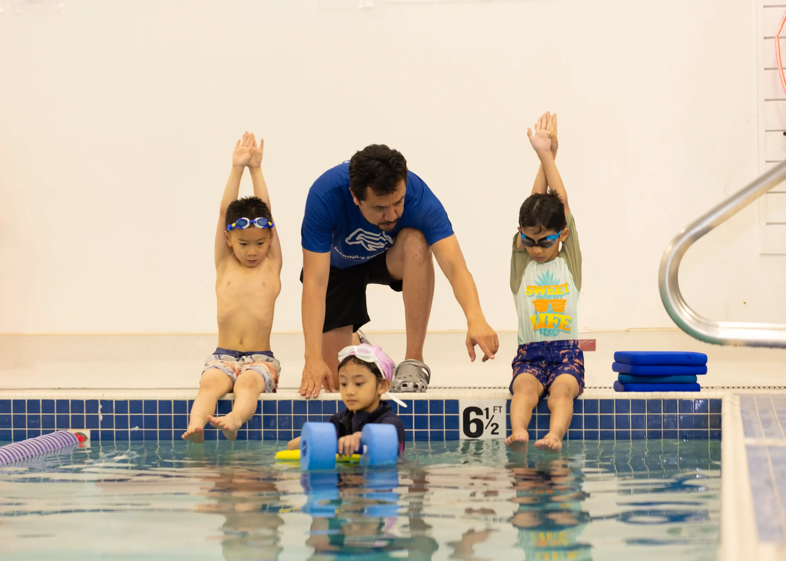 Experienced swim coach