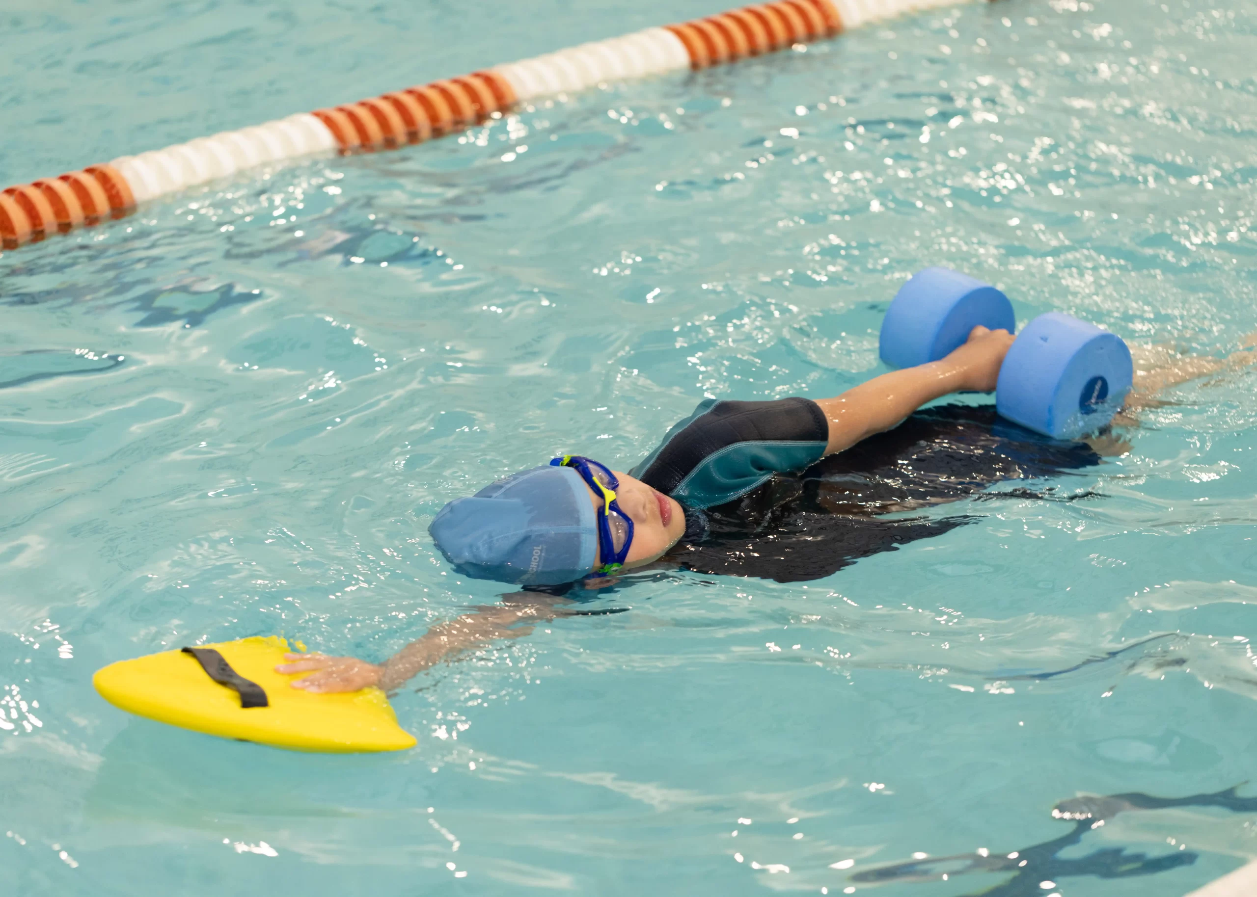 Intensive swim training