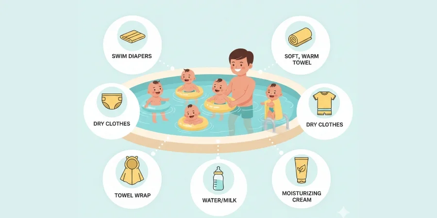 Essential Items for a Baby’s Pool Visit